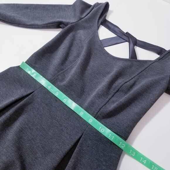 Club Monaco Gray Sheath Dress - Picture 6 of 9